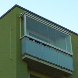 Otrokovice zasklení balkonu