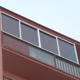 Holešov zasklení balkonu