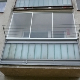 Pozlovice zasklení balkonu
