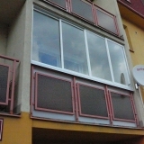Zlín zasklení balkonu
