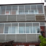 Uherské Hradiště zasklení balkonů