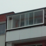 Zlín zasklení balkonu